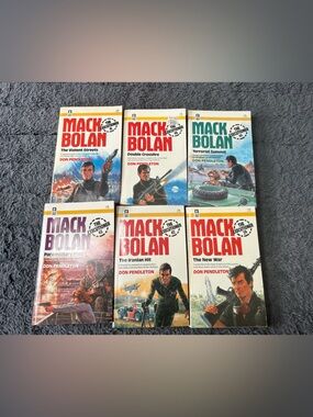 Mack Bolan: The Executioner Book Lot of 6 paperbacks